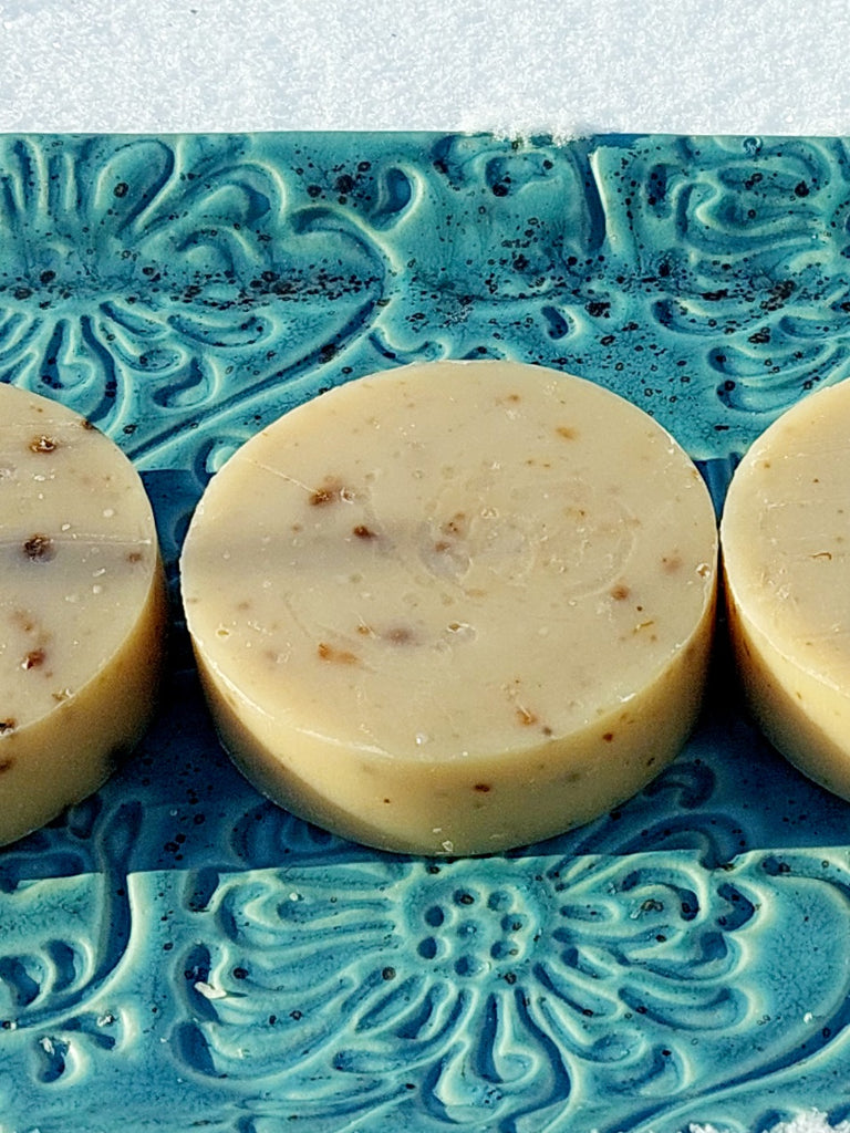 natural handmade honey soap locally made near Edmonton Alberta lavender essential oil